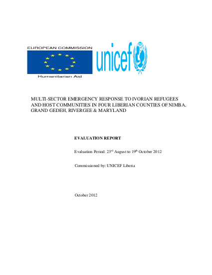 10 echo multi sector emergency evaluation final report png