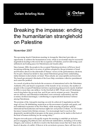 18 bn breaking the impasse palestine 101207 en png