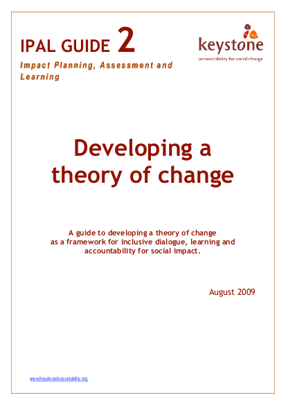 Developing a Theory of Change | ALNAP