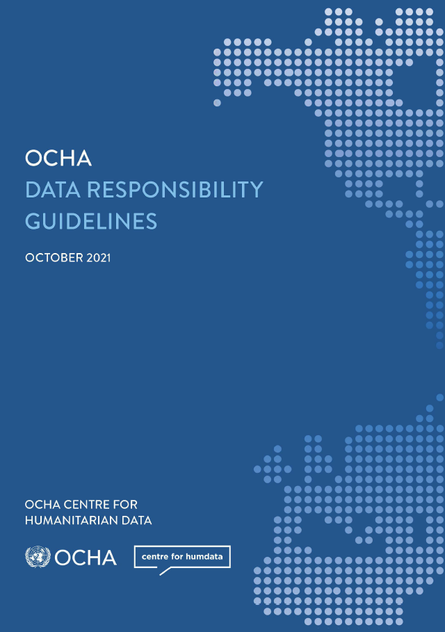 2021 Data responsibility guidelines OCHA PNG