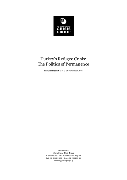 241 turkey s refugee crisis the politics of permanence 0 png