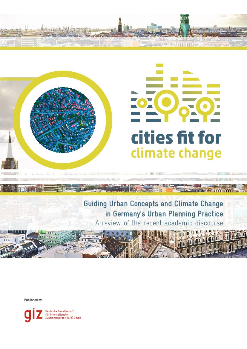 Guiding Urban Concepts and Climate Change in Germany’s Urban Planning ...