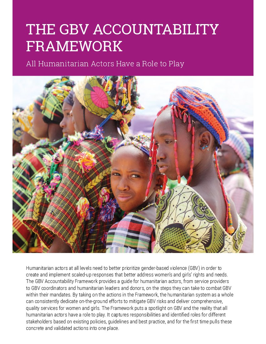 Gender-Based Violence Accountability Framework | ALNAP
