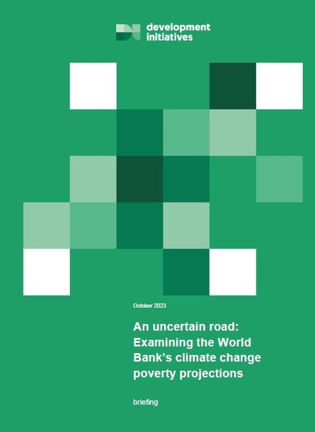 An uncertain road Examining the world bank's climate change poverty projections cover page