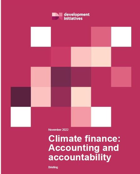Climate finance Accounting and accountability cover page