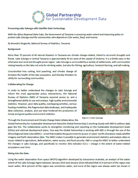 Cover page lake sulunga 2020 GPSDD PNG