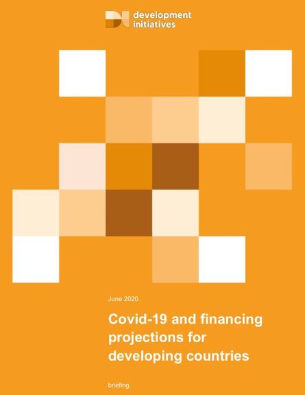 Covid 19 and financing projections for developing countries cover page