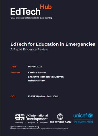 Ed for emergencies