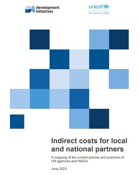 Indirect costs for local and national partners cover