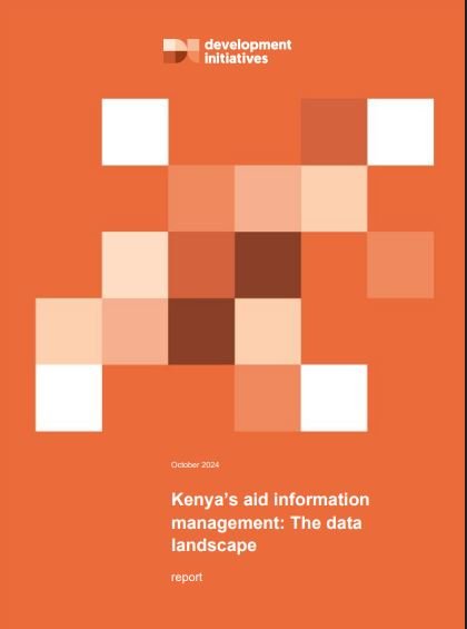 Kenyas aid information management The data landscape cover