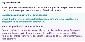 Methodological Implications - Priority themes 1B