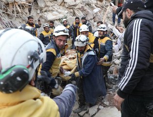 Northwest Syria 2023_White Helmets earthquake rescue efforts