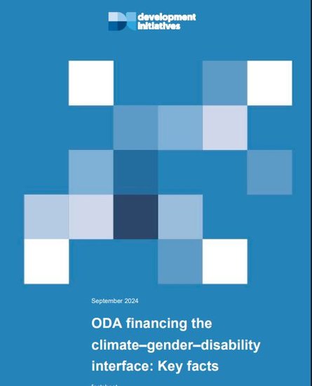 ODA financing the climate gender disability interface Key facts