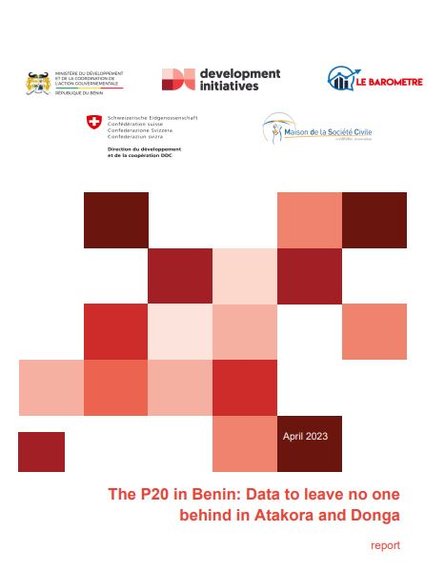 P20 in Benin Data to leave noone behind in Atakara and Donga cover