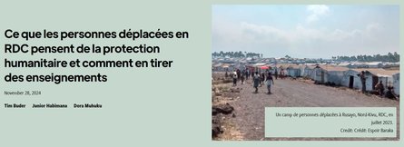 Protection displaced people DRF FR