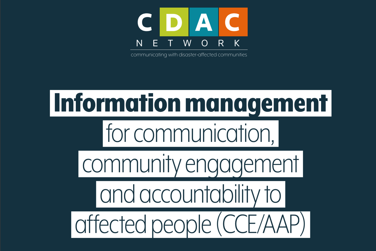 Information management for communication, community engagement and ...