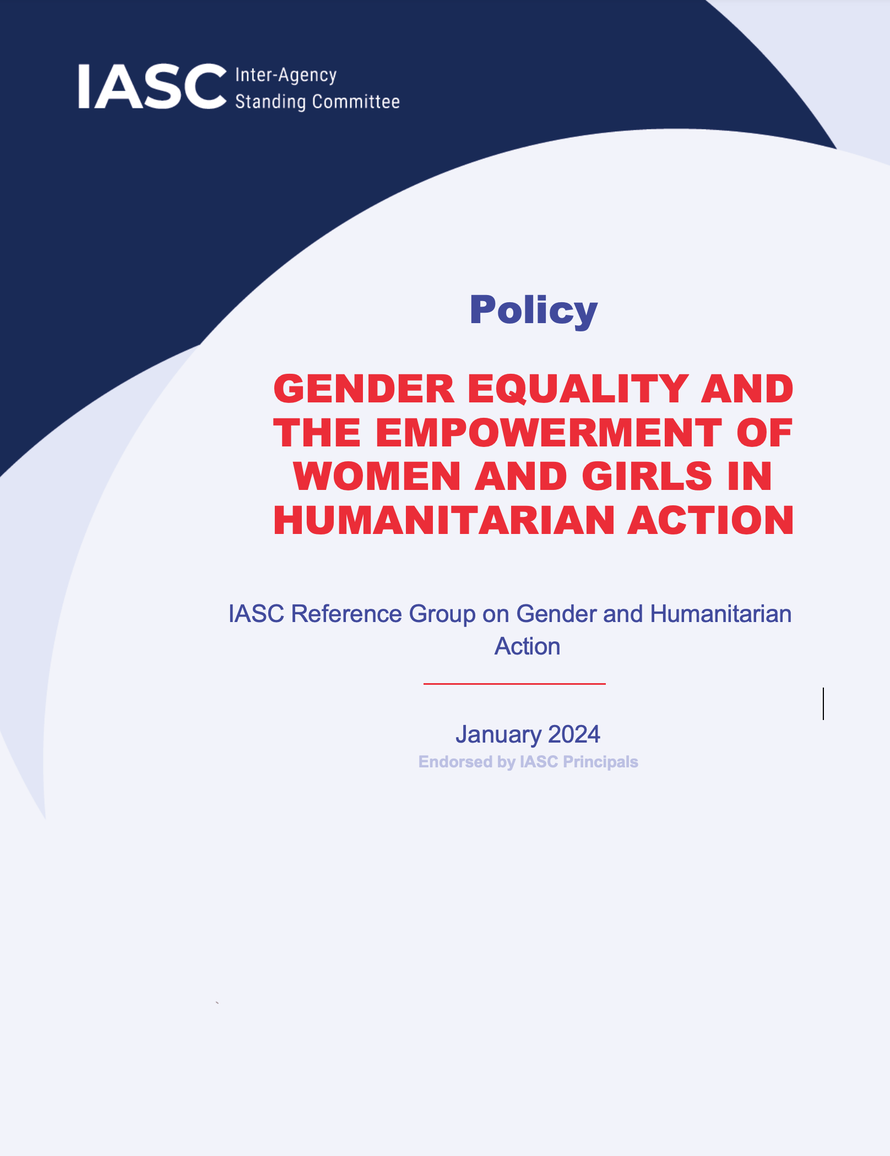 Gender Equality and the Empowerment of Women and Girls in Humanitarian ...