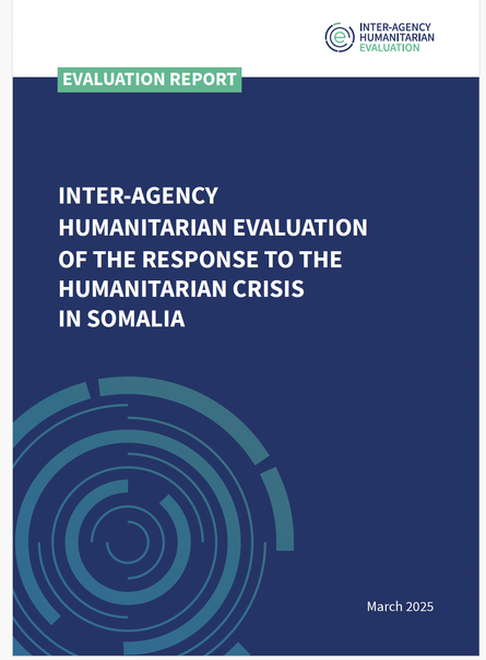 Inter-Agency Humanitarian Evaluation of the Response to the Humanitarian Crisis in Somalia