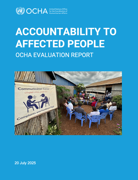 OCHA Eval Report on AAP_Cover