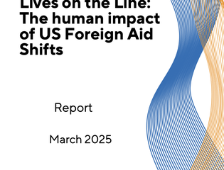 Lives on the line: The Human Impact of US Foreign Aid Shifts