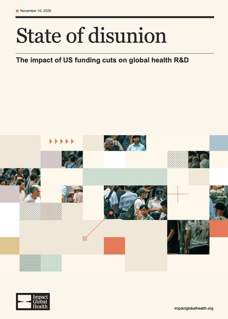 State of disunion: The impact of US funding cuts on global health R&D