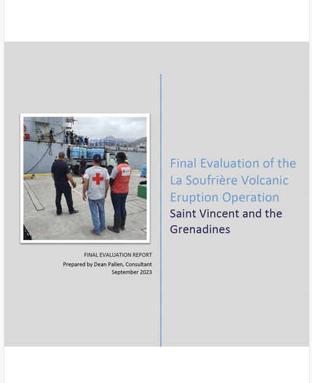 La Soufriere Volcanic Eruption Emergency Appeal - Final Evaluation