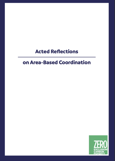Acted Reflections on Area-Based Coordination