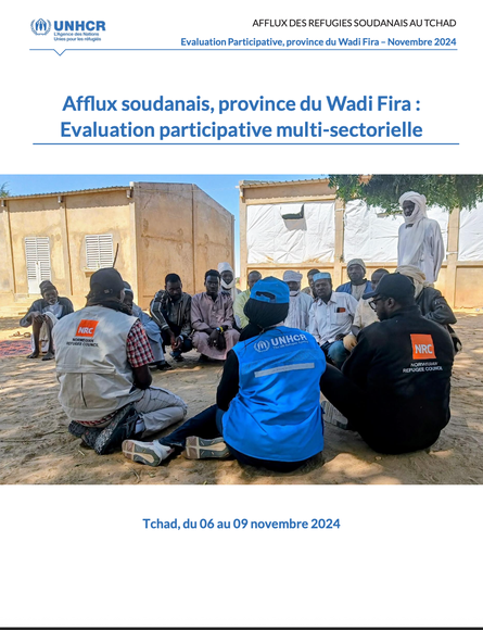 Afflux soudanais, province du Wadi Fira : Evaluation participative multi-sectorielle - Novembre 2024