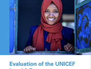 Evaluation of the UNICEF L3 response in Northern Ethiopia