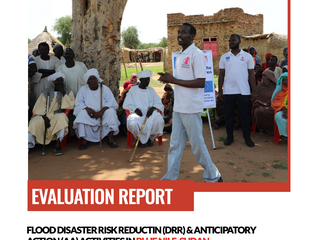 Flood Disaster Risk Reduction & Anticipatory Action Activties in Blue Nile, Sudan