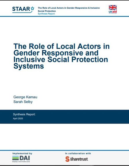 The role of local actors in gender responsive thumbnail