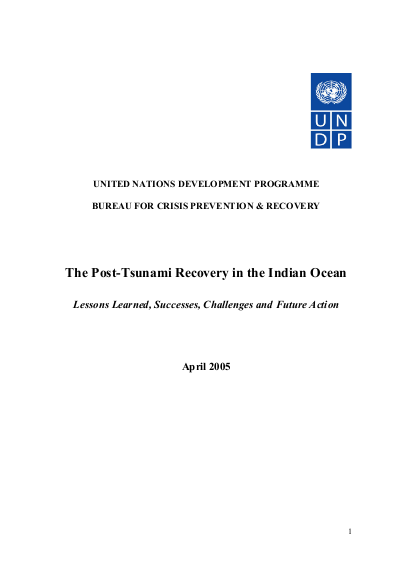 UNDP Recovery Lessons Learned png