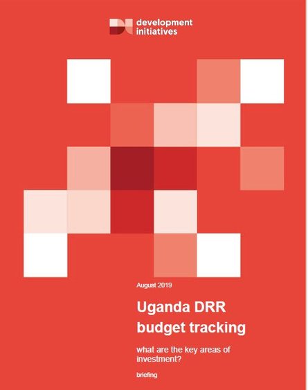 Uganda DRR budget tracking cover page