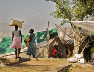 Port-au-Prince, Desprez, internally displaced persons camp