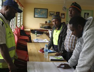 ICRC, health workshop, Mendi