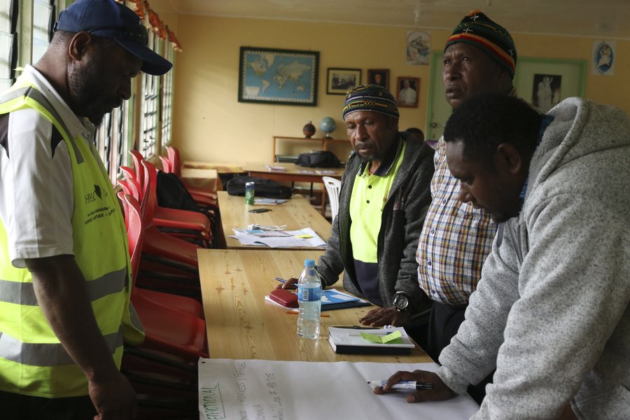 ICRC, health workshop, Mendi