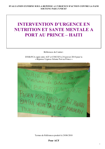 Acf haiti nutrition %28baby tent%29 evaluation final report png