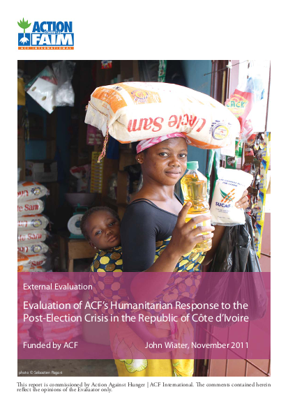 Acf ivory coast emergency response final report png