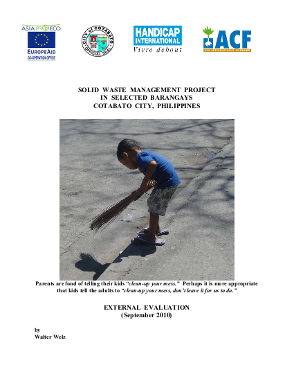 Acf philippines %28mindanao%29 evaluation waste management final report png