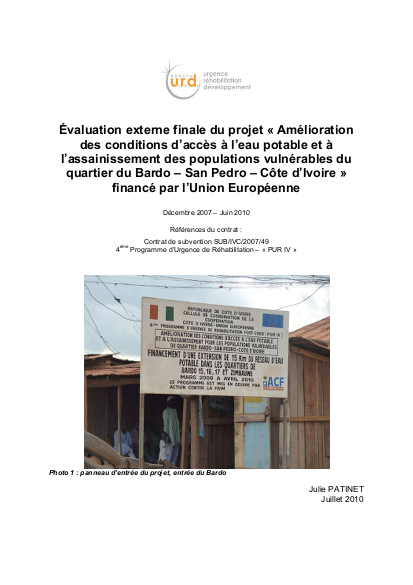 Acf%2C ivory coast wash evaluation 2010 %28final report%29 png