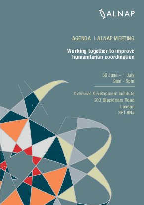 Alnap coord meeting brief agenda png