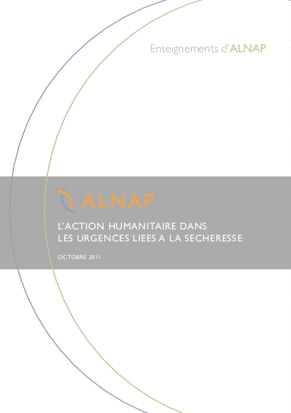 Enseignements d'ALNAP: L'action humanitaire dans les urgences liees a ...