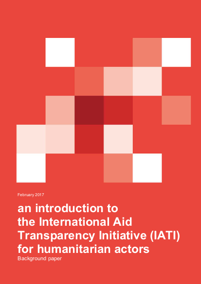 An introduction to the international aid transparency initiative iati for humanitarian actors png