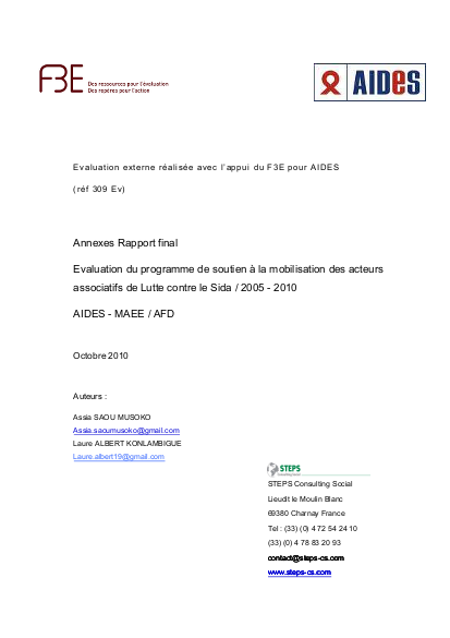 Annexes rapport final evaluation convention programme aides png