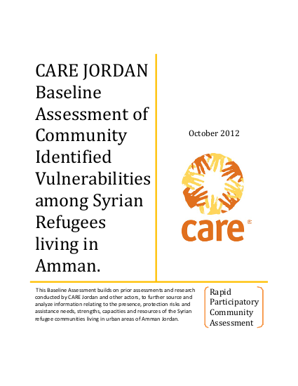 Care jordan amman syrian assessment png