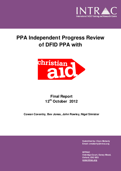Christian aid ipr final report png