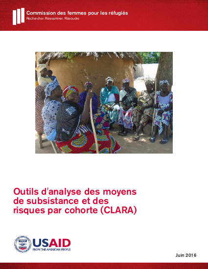 Clara livelihoods gender tool 2016 french png