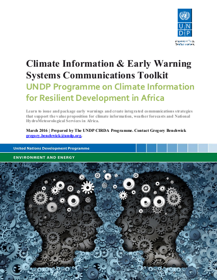 Climate info and ews communications toolkit png