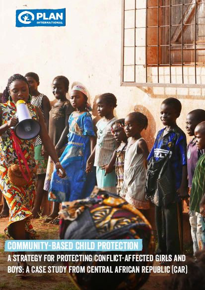 Community based child protection for conflict affected children in car png