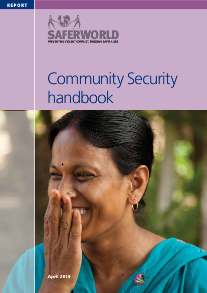 Saferworld Community Security handbook | ALNAP